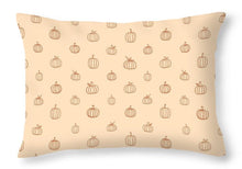 Load image into Gallery viewer, Orange Pumpkin Pattern - Throw Pillow