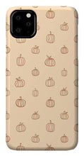 Load image into Gallery viewer, Orange Pumpkin Pattern - Phone Case