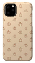 Load image into Gallery viewer, Orange Pumpkin Pattern - Phone Case