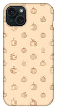 Load image into Gallery viewer, Orange Pumpkin Pattern - Phone Case