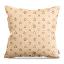 Load image into Gallery viewer, Orange Pumpkin Pattern - Throw Pillow