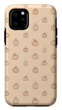 Load image into Gallery viewer, Orange Pumpkin Pattern - Phone Case