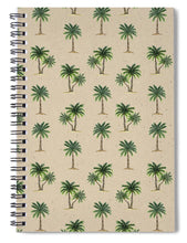 Load image into Gallery viewer, Palm Tree Pattern - Spiral Notebook
