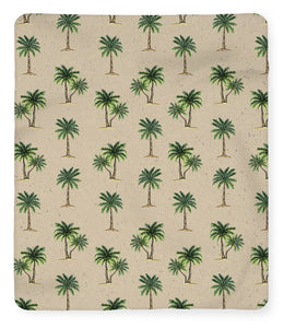 Palm Tree Pattern - Blanket