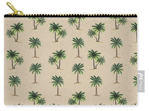 Palm Tree Pattern - Zip Pouch