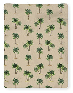 Palm Tree Pattern - Blanket