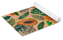 Load image into Gallery viewer, Papaya Pattern - Yoga Mat