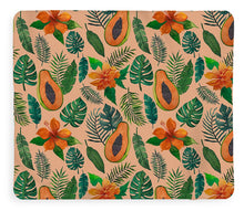 Load image into Gallery viewer, Papaya Pattern - Blanket