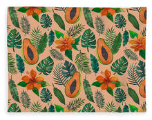 Load image into Gallery viewer, Papaya Pattern - Blanket