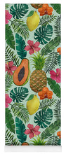 Load image into Gallery viewer, Pineapple and Papaya Pattern - Yoga Mat