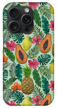 Load image into Gallery viewer, Pineapple and Papaya Pattern - Phone Case
