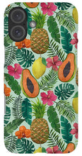 Load image into Gallery viewer, Pineapple and Papaya Pattern - Phone Case