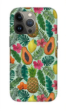 Load image into Gallery viewer, Pineapple and Papaya Pattern - Phone Case