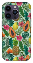Load image into Gallery viewer, Pineapple and Papaya Pattern - Phone Case