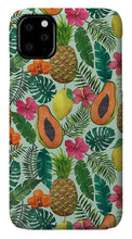 Load image into Gallery viewer, Pineapple and Papaya Pattern - Phone Case
