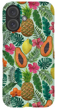 Load image into Gallery viewer, Pineapple and Papaya Pattern - Phone Case