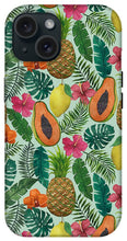 Load image into Gallery viewer, Pineapple and Papaya Pattern - Phone Case