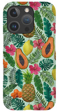 Load image into Gallery viewer, Pineapple and Papaya Pattern - Phone Case