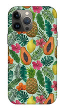 Load image into Gallery viewer, Pineapple and Papaya Pattern - Phone Case