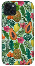 Load image into Gallery viewer, Pineapple and Papaya Pattern - Phone Case