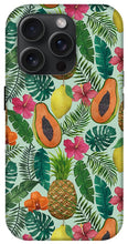 Load image into Gallery viewer, Pineapple and Papaya Pattern - Phone Case