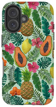 Load image into Gallery viewer, Pineapple and Papaya Pattern - Phone Case