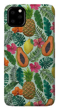 Load image into Gallery viewer, Pineapple and Papaya Pattern - Phone Case