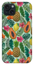 Load image into Gallery viewer, Pineapple and Papaya Pattern - Phone Case