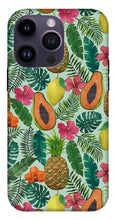 Load image into Gallery viewer, Pineapple and Papaya Pattern - Phone Case
