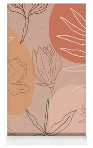 Pink Abstract Desert Pattern - Yoga Mat