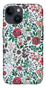 Pink and Purple Flowers - Phone Case