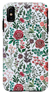 Pink and Purple Flowers - Phone Case
