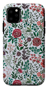 Pink and Purple Flowers - Phone Case