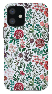 Pink and Purple Flowers - Phone Case
