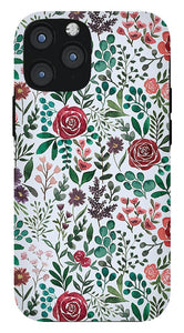Pink and Purple Flowers - Phone Case