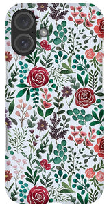 Pink and Purple Flowers - Phone Case