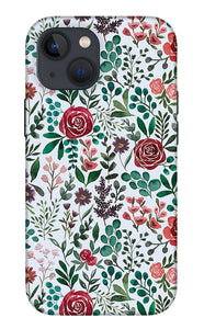 Pink and Purple Flowers - Phone Case