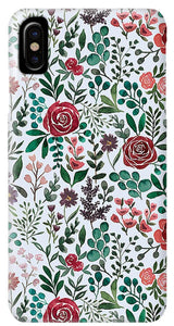 Pink and Purple Flowers - Phone Case