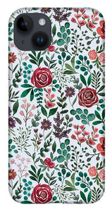 Pink and Purple Flowers - Phone Case