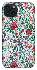 Pink and Purple Flowers - Phone Case