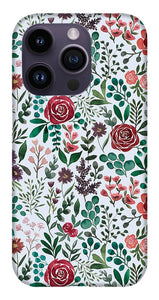 Pink and Purple Flowers - Phone Case