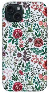 Pink and Purple Flowers - Phone Case