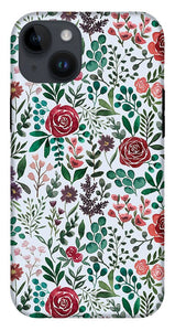 Pink and Purple Flowers - Phone Case