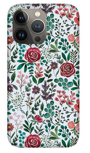Pink and Purple Flowers - Phone Case
