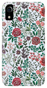 Pink and Purple Flowers - Phone Case
