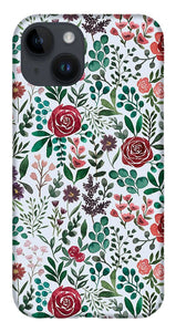 Pink and Purple Flowers - Phone Case