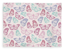 Load image into Gallery viewer, Pink Butterfly Pattern - Blanket