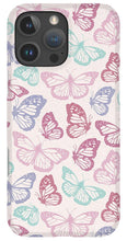 Load image into Gallery viewer, Pink Butterfly Pattern - Phone Case
