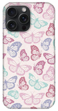 Load image into Gallery viewer, Pink Butterfly Pattern - Phone Case