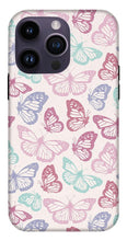 Load image into Gallery viewer, Pink Butterfly Pattern - Phone Case